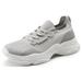 DREAM PAIRS Women s Fashion Sneakers Lightweight Arch Support Walking Shoes Slip Resistant Beathable Knitted Workout Sport Work Casual Tennis Platform Chunky Shoes