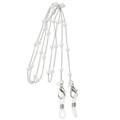 Wireless Earphone Chain Beaded Necklaces Choker Anti- Lost Glasses Anti-lost Hanging Rope for Alloy