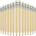 Mini Short Pencil Small Birthday Pencils Kids Wooden Toddler with Eraser Baby Student 60 Pcs