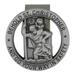 Saint Christopher Visor Clip | Patron Saint of Travelers and Motorists | Behold St. Christopher and Go Your Way in Safety | Great Catholic Gift for New Drivers and Car Owners