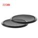 HGYCPP 2PCS Protective Speaker Cover Steel Mesh Grille Grills Decorative Circle DIY Accessories Black