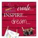 St. Louis Cardinals 18'' x Create Inspire Dream Sign