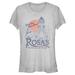 Women's Mad Engine Heather Gray Wish Rosas You Were Here Graphic T-Shirt