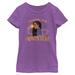 Girl's Youth Mad Engine Purple Wish Wishing for Adventure Graphic T-Shirt