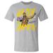 Men's 500 Level Heather Gray Razor Ramon Bad Guy T-Shirt