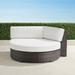 Palermo Right-Facing Daybed in Bronze Finish - Rain Sailcloth Sailor, Standard - Frontgate