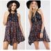 Free People Dresses | Free People Wildest Dreams Floral Slip Dress Sz S | Color: Red | Size: S