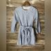 J. Crew Dresses | J.Crew- Pin Strip Belted Dress | Color: Blue/White | Size: S