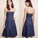 Anthropologie Dresses | Anthropologie Holding Horses Denim Dress | Color: Blue | Size: 0