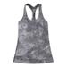 Lululemon Athletica Tops | Lululemon Luon Spray Jacquard White Black Cool Racerback Tank Top Size 4 Us $78 | Color: Black/White | Size: 4