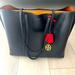 Tory Burch Bags | Black Tory Burch Tote Bag | Color: Black | Size: Os