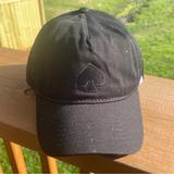 Kate Spade Accessories | Kate Spade Blackjack Logo Baseball Cap Hat Solid Black | Color: Black | Size: Os