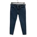 American Eagle Outfitters Jeans | American Eagle Low Rise Dark Wash Super Stretch Blue Denim Jegging Jeans Size 6 | Color: Blue | Size: 6