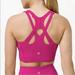 Lululemon Athletica Intimates & Sleepwear | Lululemon Athletica Size 6 Raspberry Pink Stash It Sports Bra | Color: Pink | Size: S