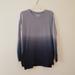 American Eagle Outfitters Tops | American Eagle Soft & Sexy Ombre Longsleeve Top | Color: Gray/Silver | Size: S