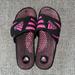 Adidas Shoes | Adidas Flip-Flops | Color: Black/Pink | Size: 6