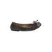 Sam & Libby Flats: Gray Shoes - Women's Size 9 1/2 - Almond Toe