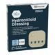 MED PRIDE Hydrocolloid Wound Dressing Pads| 10-Pack, Sterile Adhesive Patches| Individually Packed, Highly Absorbent, Water-Resistant & Comfortable X-Thin 4'' x 4''