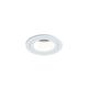 Astro Pinhole Slimline Round Fixed Fire-Rated IP65 Dimmable Bathroom Downlight - IP65 Rated - (Matt White), GU10 LED Lamp, Designed in Britain - 1434001-3 Years Guarantee