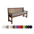 chilly pilley Bench Cushion Water-repellent Bench Cushion Bench Cushion Zip With Loops Bench Cushion Seat Cushion For Garden Bench Garden Bench Cushion (170x40x5 Grey)