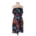 Julie Dillon Casual Dress: Black Print Dresses - Women's Size 4