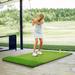 Mcjomy 5 X 4 Ft Thickening Golf Hitting Mats w/ Dual Grass Plastic | 1.97 H x 60 W x 48 D in | Wayfair PT-HM-02-45-15-16-35-GR