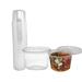 Prep & Savour 16oz Lightweight Deli Food Storage Set Plastic in White | Wayfair 6ACFBB3376AC44638581E6CA73EF22E9