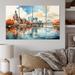 Winston Porter Jacksonville Bay Florida IV On Canvas 4 Pieces Print in Gray/Orange | Wayfair ED3B6EE3FDB1414DBEB65FF10844CA76