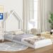 Harper Orchard Eptakomi Daybed in White | 57.2 H x 44.8 W x 78.5 D in | Wayfair 5C08DF5D035447B4826C95D98B90AF0C