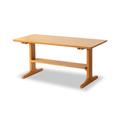 Latitude Run® Broeder Pine Solid Wood Dining Table Wood in Brown/Green | 23.62 H x 52.36 W x 26.77 D in | Wayfair 2633B17E697C4A3C9A581B094A956893
