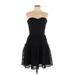 Eva Franco Casual Dress - Party: Black Dresses - New - Women's Size 10