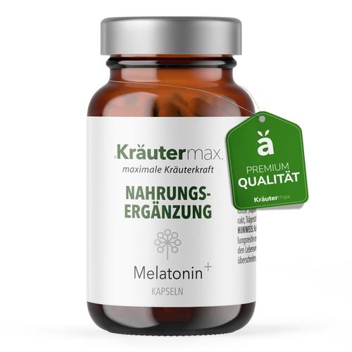 Kräutermax Melatonin 5 mg plus Hopfen und Melisse Kapseln 100 St