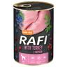 Rafi Adulti, 24 x 400 g - Con tacchino, mirtilli e mirtilli rossi