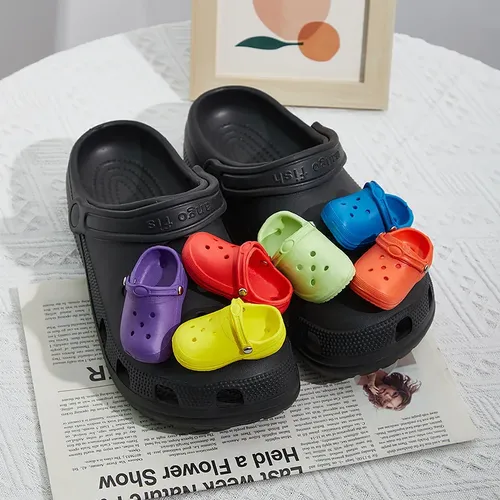 Niedliche simulierte Mini-Schuhe Charms für Krokodile Charms für Krokodile Zubehör für Krokodil