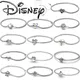 Disney Mickey Silber Charm Fit Pfanne Original Armband Perlen für Frauen Anhänger DIY Schmuck