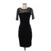Ann Taylor Cocktail Dress - Bodycon: Black Dresses - Women's Size X-Small