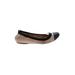 J.Crew Flats: Tan Shoes - Women's Size 10 - Almond Toe