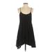 Sweet Journey Casual Dress - A-Line Scoop Neck Sleeveless: Black Print Dresses - Women's Size Small