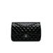 Chanel Leather Shoulder Bag: Black Bags