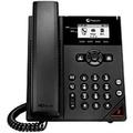 Pre-Owned Poly 150 IP Phone - Corded - Corded - Desktop Wall Mountable - Black - 2 x Total Line - VoIP - 2 x Network (RJ-45) - PoE Ports Like New