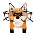 Bosisa Creative Eyeglasses Holder Eyes Glasses Animal Sunglasses Wooden Stand