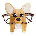 Bosisa Creative Eyeglasses Holder Eyes Glasses Animal Sunglasses Wooden Stand