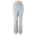 AK Anne Klein Dress Pants - High Rise: Gray Bottoms - Women's Size 12