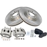 2007, 2009-2013 Lincoln MKX Front Brake Pad Rotor and Caliper Set - TRQ