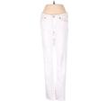 Paige Jeans - Mid/Reg Rise: White Bottoms - Women's Size 25