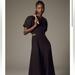 Anthropologie Dresses | Anthropologie Ottilie Cutout Puff Sleeve Dress Nwt | Color: Black | Size: 10