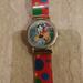 Disney Accessories | Disney Goofy Watch With Polka Dot Band Works | Color: Black/White | Size: Os
