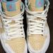 Nike Shoes | Nike Air Jordan Retro I Mid Se Size 9.5 Eu 41 | Color: Tan/White | Size: 9.5