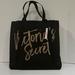 Victoria's Secret Bags | Nwt - Victoria's Secret Black Tote Bag | Color: Black | Size: Ht. 13" Width 13" Depth 5"