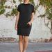 Athleta Dresses | Athleta Black Coaster Modal Sports Travel Dress, Sp | Color: Black | Size: Sp